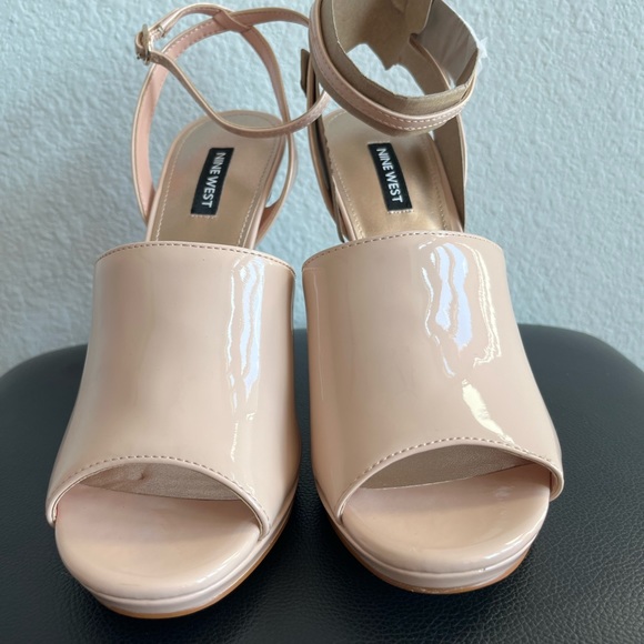 NINE WEST (LIMBERY3)•LIGHT NATURAL HEEL•SIZE 9.5M - Picture 9 of 11